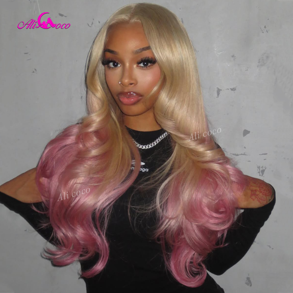 613 Blonde Body Wave Lace Front Wig - Parrucca in Capelli Umani Pre-Rifinita con