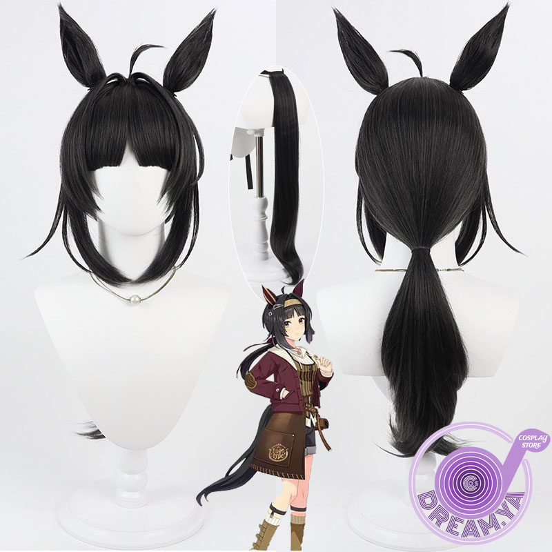 Synthetic Wigs - Parrucca cosplay Logotype Uma Musume Pretty