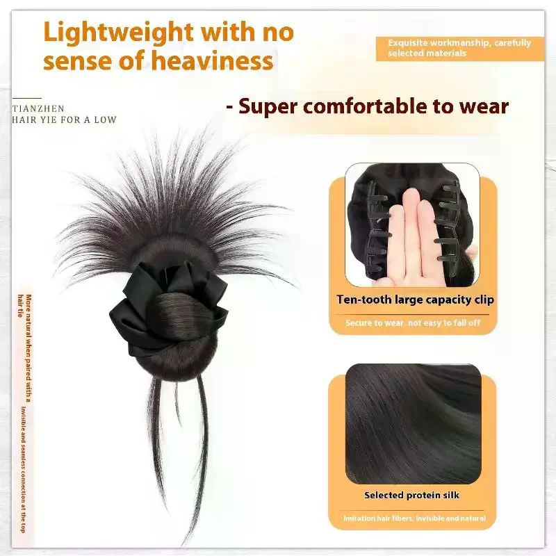 Clip sintetica per artigli per - Claw Clip Messy Bun Hair Piece recensione e prezzo