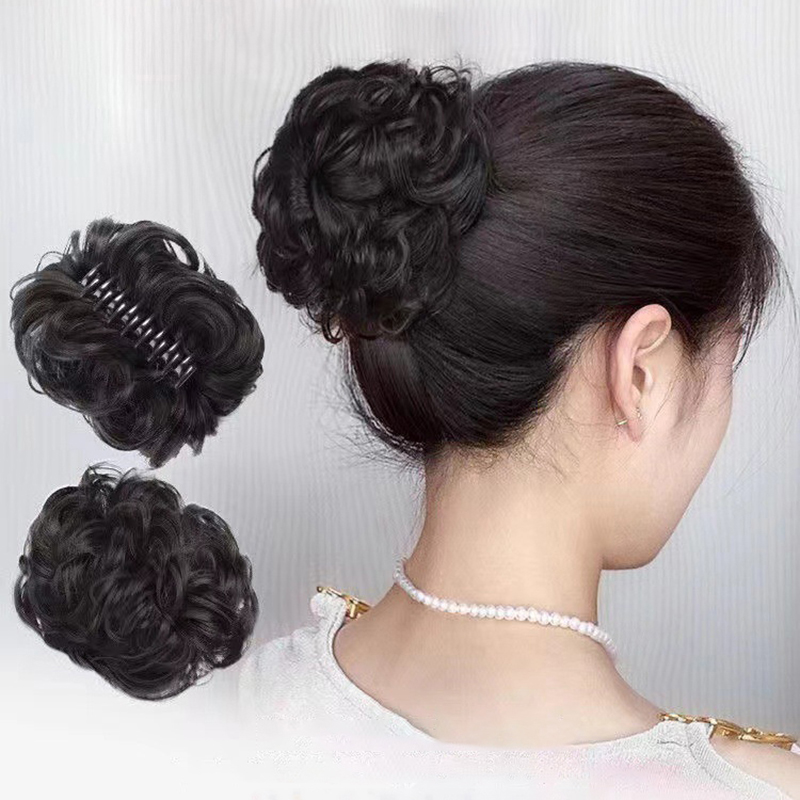 Nuovo Chignon Sintetico a Coda - Claw Clip Messy Bun Hair Piece recensione e prezzo