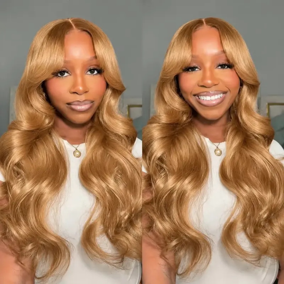 Parrucca bionda miele con onde - Hd Lace Frontal Wig Human Hair Pre Plucked recensione e prezzo