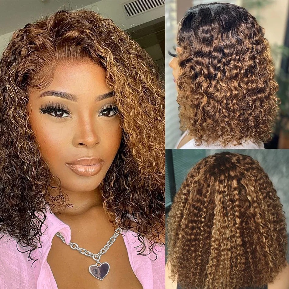 Parrucca corta riccia con cioc - Glueless Wear And Go Human Hair Wig recensione e prezzo