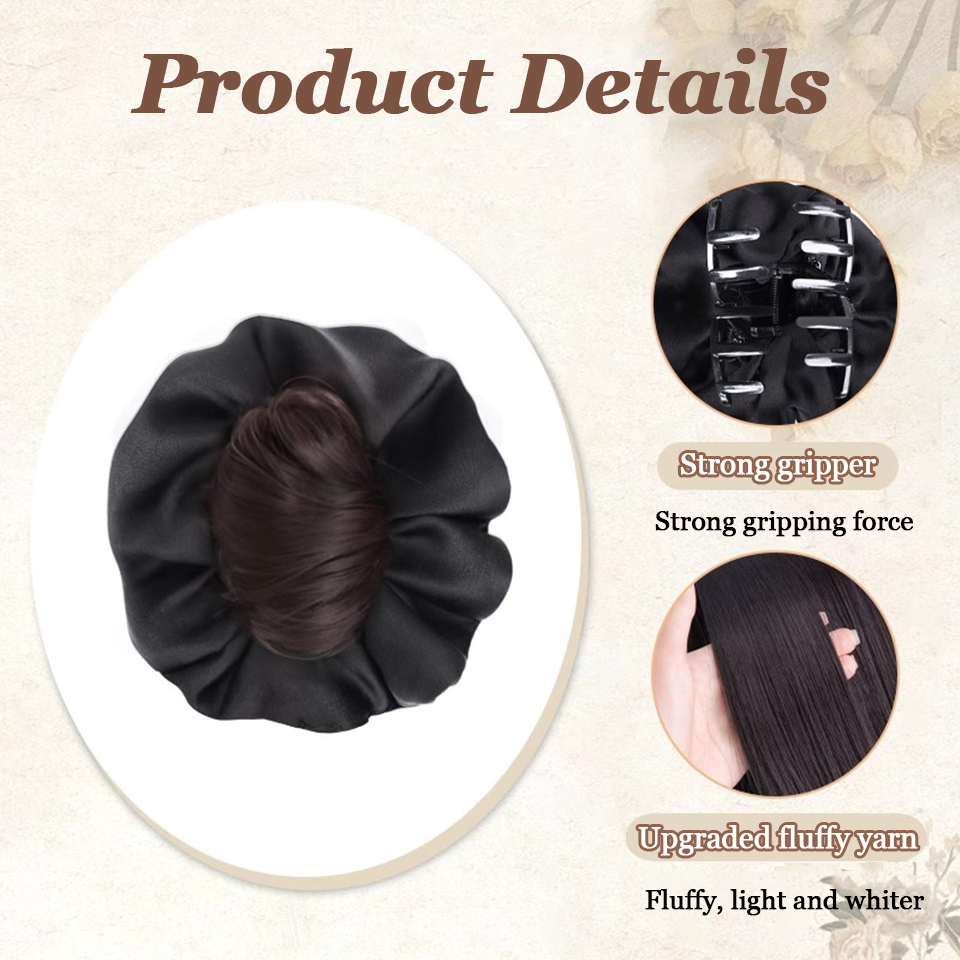 AOSI Chignon sintetico Chignon - Claw Clip Messy Bun Hair Piece recensione e prezzo