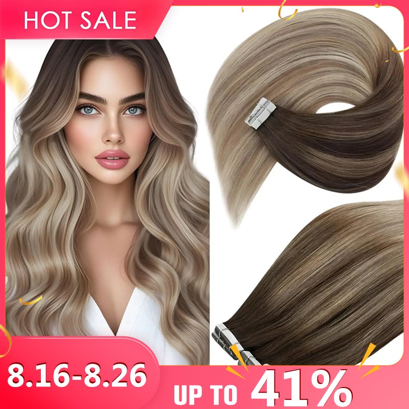 Extension per capelli VeSunny  - Invisible Tape In Extensions Real Hair recensione e prezzo